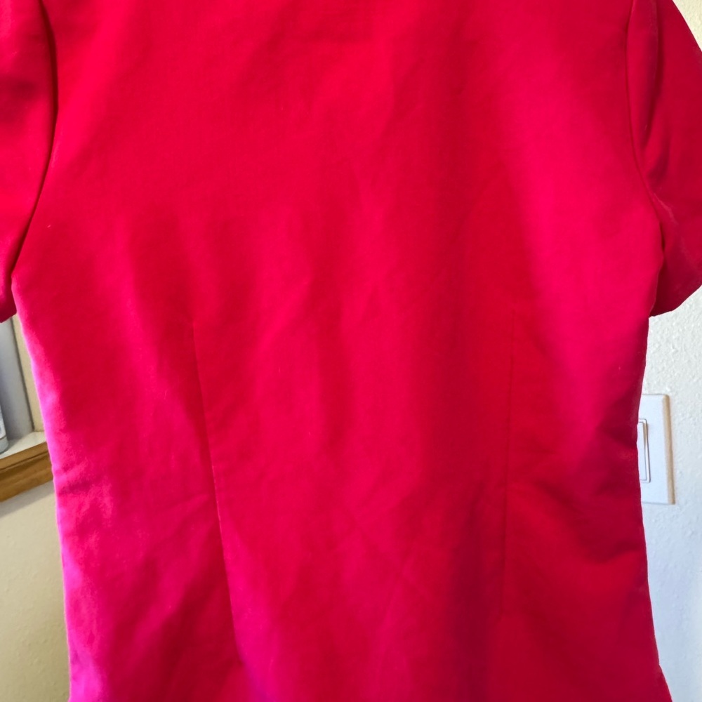 Figs Vivid Red Technical Scrub Top - Picture 3 of 3